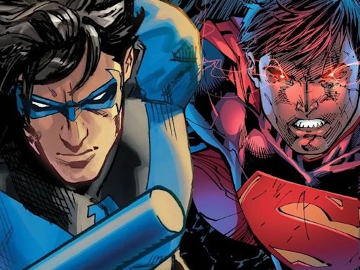 Nightwing's Dark Twist on Superman's Most Iconic Moment Complicates Their Friendship