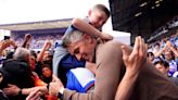 Party time at Portman Road as Ipswich Town promoted to Premier League