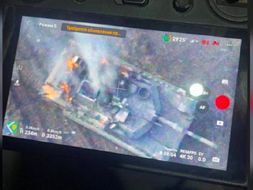 面臨俄羅斯無人機威脅 烏克蘭將美援艾布蘭戰車暫時撤離前線