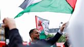 French MP says waving Palestinian flag was protest at 'massacre' in Gaza