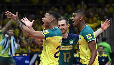 Veja tabela do Brasil na Liga das Nações de Vôlei Masculino 2024