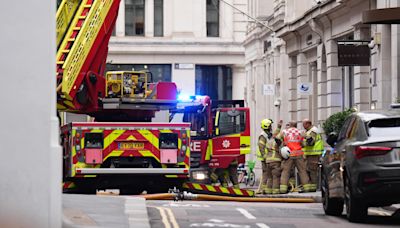 Fire breaks out at City of London restaurant