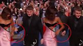 Premios SAG: el incómodo momento en que Zendaya le negó la mano a Paul Mescal al subir al escenario