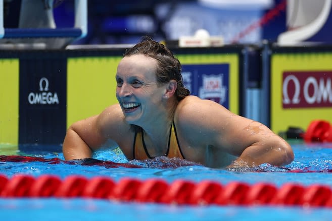 Maryland native Katie Ledecky wins 200 freestyle at US swimming trials