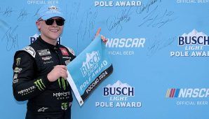 Ty Gibbs snags Busch Light Pole at Pocono