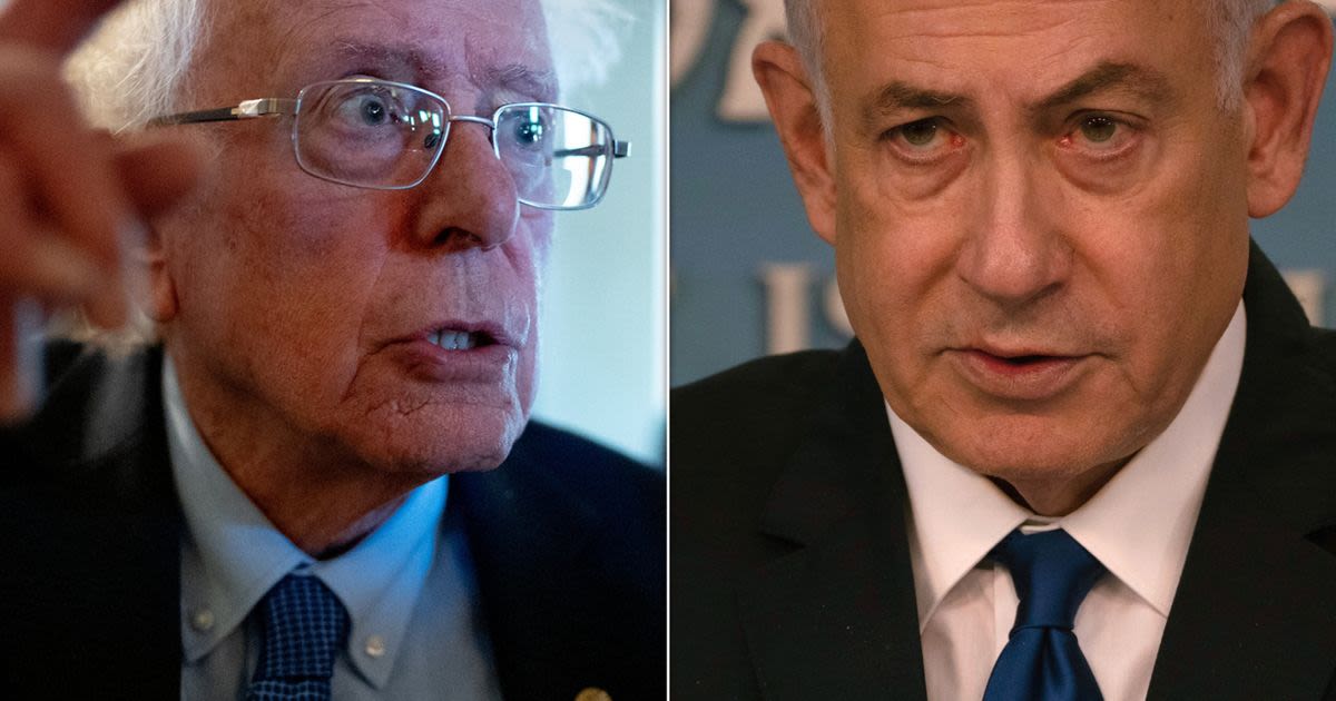 Bernie Sanders Unleashes Fiery Comeback To Netanyahu's Antisemitism Remarks