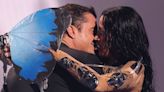 Katy Perry passionately kisses Orlando Bloom on stage at the VMAs