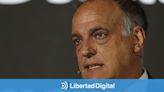 Tebas: "El Barcelona está en los niveles salariales del Real Madrid"