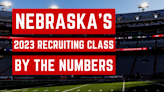Nebraska football's 2023 recruiting class by the numbers