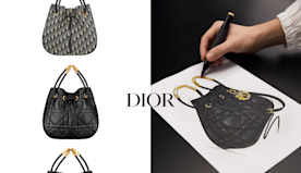 大容量＋設計感：DIOR 又一款焦點手袋 Nolita Bag，...