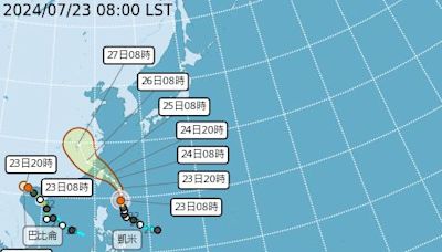 快訊／凱米颱風11：30陸警！首波警戒範圍出爐