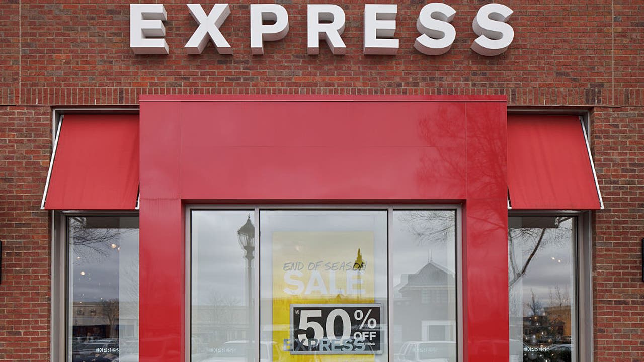 These Express stores in California are closing