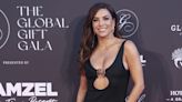 Eva Longoria Walks the Carpet in a Skintight Little Black Dress With a Torso Cutout