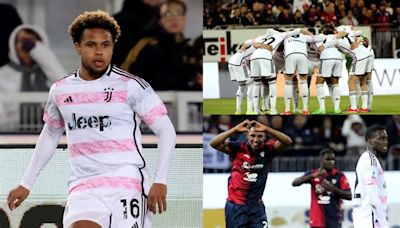 USMNT star Tim Weah makes long-awaited return to Juventus XI as Weston McKennie comes off bench to help salvage draw with Cagliari