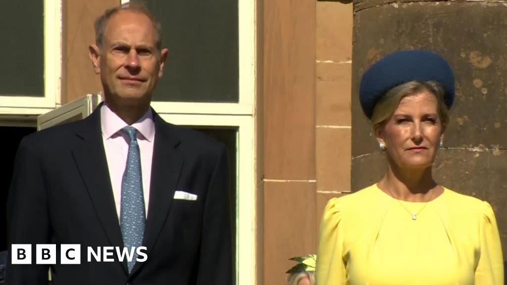 Duke and Duchess of Edinburgh visit Hillsborough for garden party