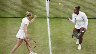 Taylor Townsend and Katerina Siniakova win women’s doubles title at Wimbledon