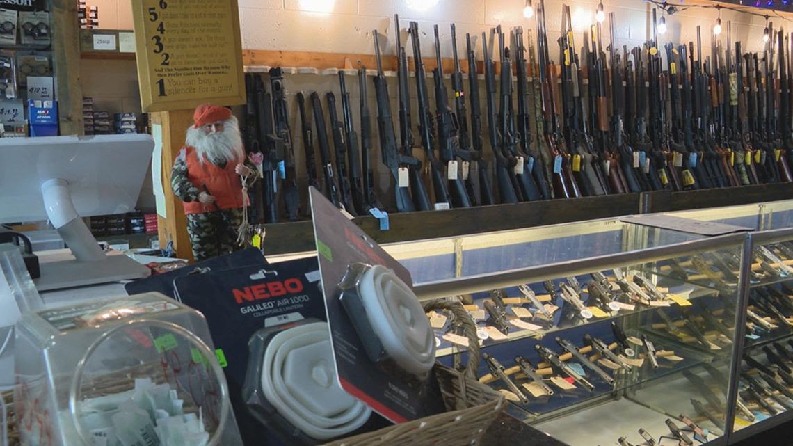 Beech Grove gun store targeted again by thieves