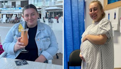 ‘I looked 9 months pregnant but it was a sign of ovarian cancer’