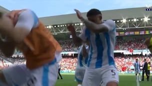 Leandro Paredes se enteró en vivo que anularon el gol de Argentina en los Juegos Olímpicos: así reaccionó | + Deportes