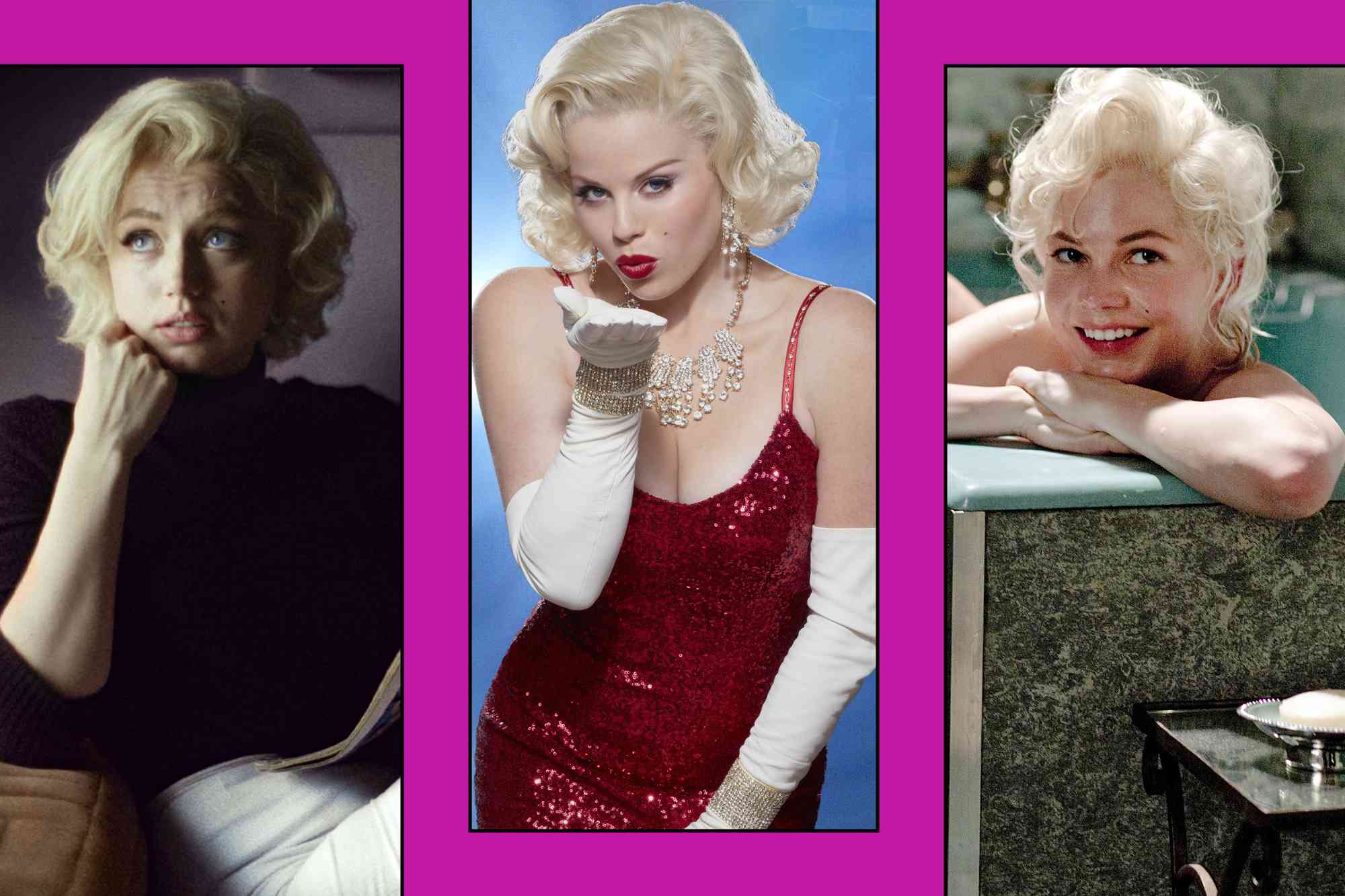 17 actresses who've played Marilyn Monroe, from Michelle Williams to Ana de Armas