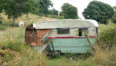 We're livid after farmer dumped 'eyesore' caravans on beauty spot & ruined view