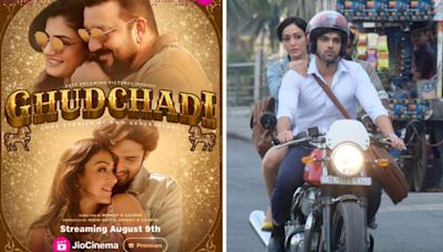 Sanjay Dutt, Parth Samthaan, Khushalii Kumar's GHUDCHADI poster out, to stream from August 19