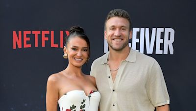 Kyle Juszczyk and Wife Kristin Attend 'Receiver' Premiere in Style