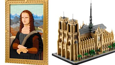 LEGO Mona Lisa and Notre-Dame Sets Are Available To Pre-Order Now