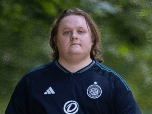 Lewis Capaldi spotted wearing Celtic jersey as he bumps into TV legend in London