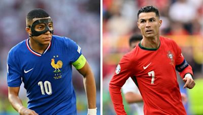 Mbappe, Ronaldo face off as France and Portugal clash at Euro 2024