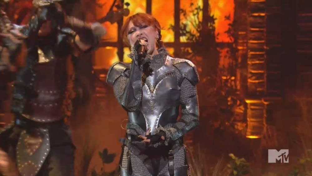 Chappell Roan Sets the VMAs on Fire With Medieval-Themed Performance of ‘Good Luck Babe’