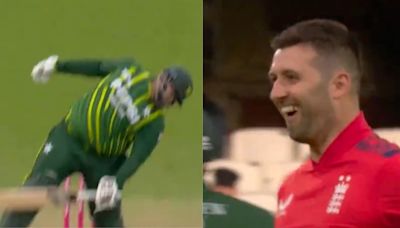 Mark Wood's Fiery Bouncer In PAK Vs ENG Clash Stuns Azam Khan; Shocking Moment Caught In Viral Video