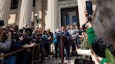 U.S. House speaker confronts anti-war protesters at Columbia University