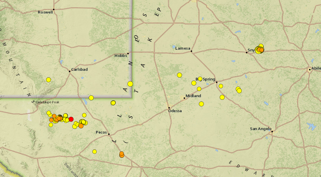 RRC shuts in 2 disposal wells after earthquakes