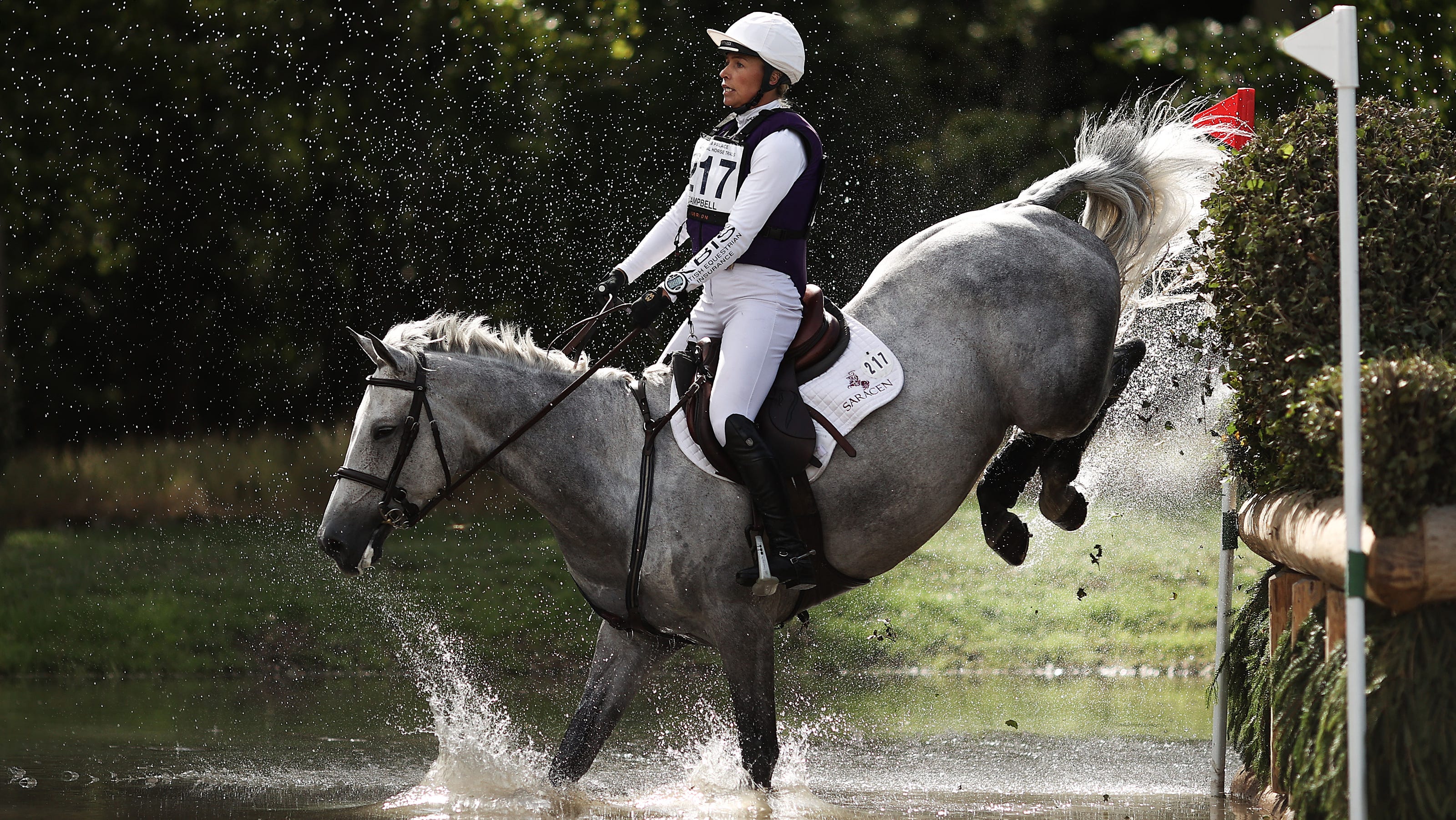 Equestrian star Georgie Campbell dies after fall during Bicton International Horse Trials