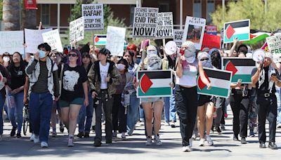 Pro-Palestinian protests across Arizona college campuses