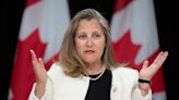 Freeland said focus is on economy and not her future as finance minister