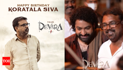 Devara: Part 1 celebrates Director Koratala Siva's birthday; check out the BTS video from the sets | - Times of India