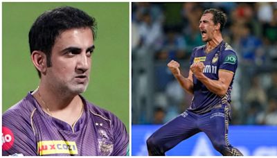 Gautam Gambhir gives blunt take on Mitchell Starc's 'ball of IPL 2024': 'Don't know whether I should say...'