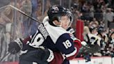 Newhook scores on birthday, Avalanche beat Blues 4-2