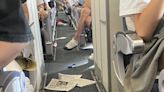 陸國航班機高空突遇顛簸 空姐被「甩到天花板」撞碎指示燈…乘客視角曝