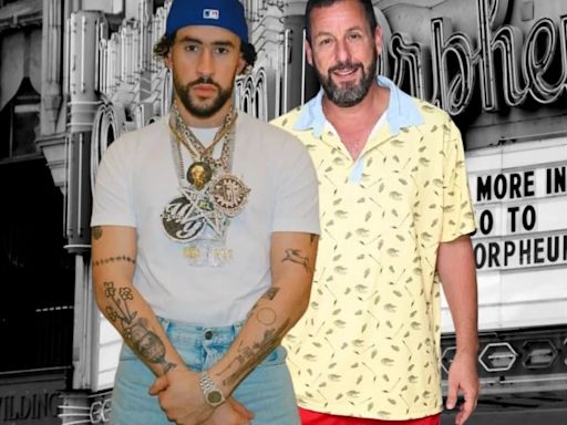 Bad Bunny vuelve a Hollywood: esta es la película en la que actuará junto a Adam Sandler y Travis Kelce