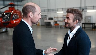 David Beckham could shake knighthood curse as he unites with Prince William