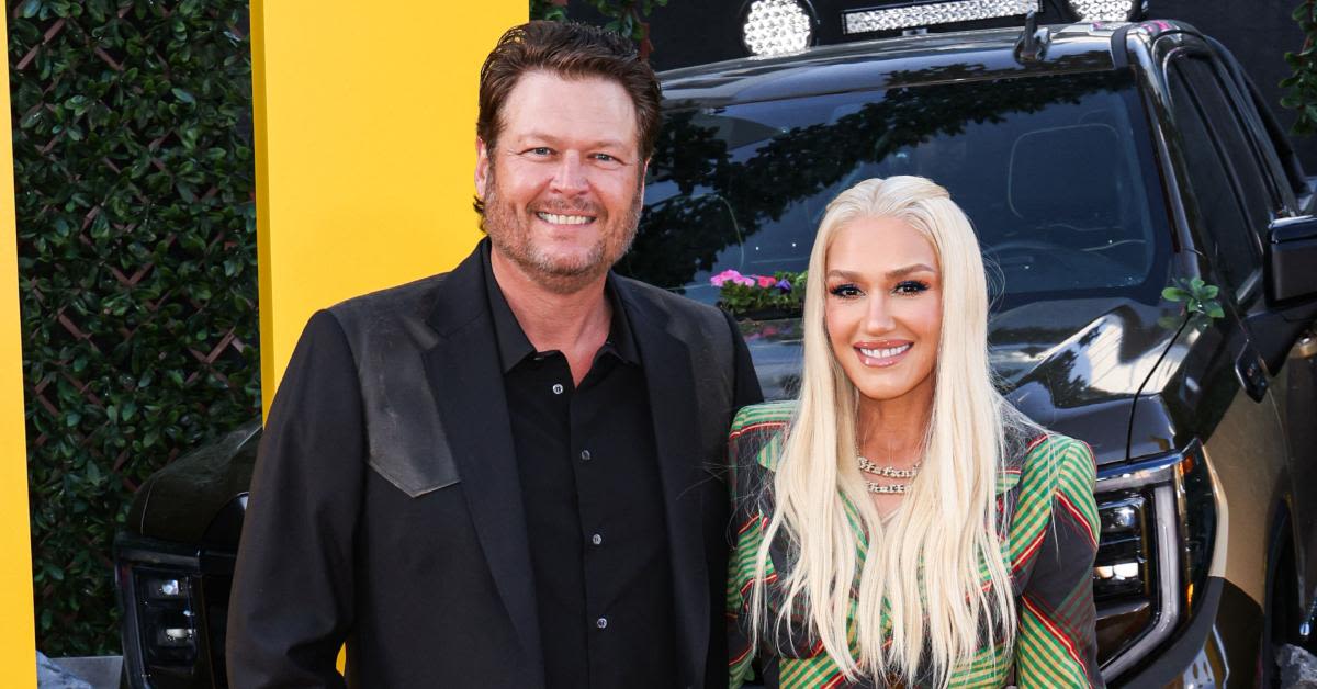 Gwen Stefani Stuns Beside Husband Blake Shelton on Red Carpet During Date Night at 'The Fall Guy' Premiere: Photos