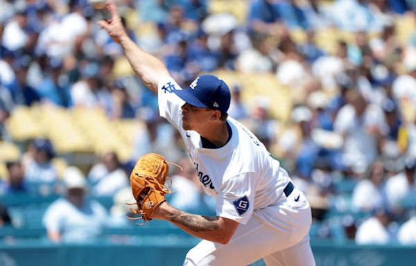 Gavin Stone pitches seven strong innings to give Dodgers their 14th win in 16 games