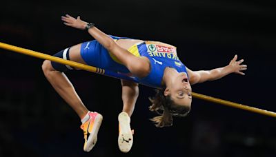 Ukrainian sets women's high jump world record