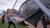 Protesters breach barricades, re-occupy MIT encampment