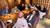 Rory McIlroy and wife Erica pictured out for dinner with Ryder Cup teammates