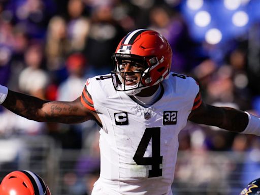 Browns QB Deshaun Watson Continues Injury Rehab During Cleveland OTAs