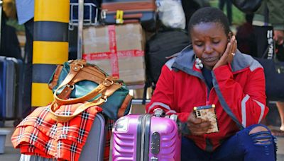 Passengers stranded after strike at main Kenya airport